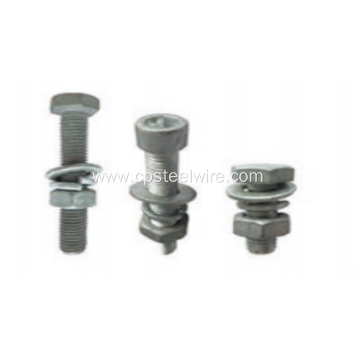 Hot-dip galvanized bolt